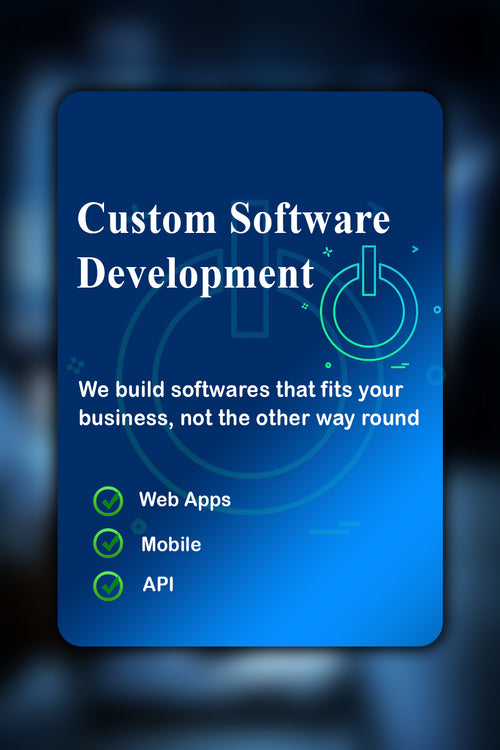 Custom Software Development (Starter Package)